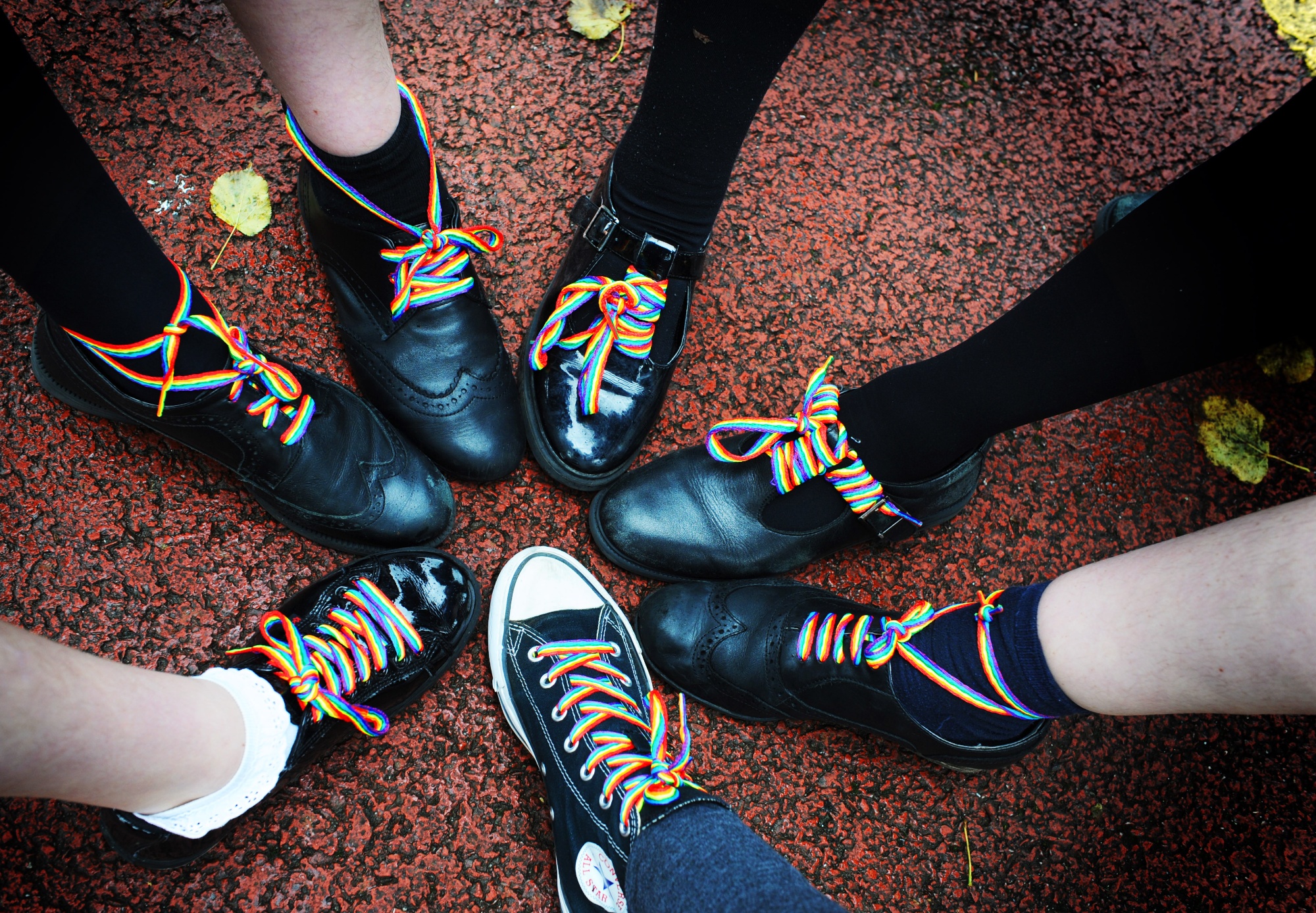 Plymouth High School For Girls PHSG Students Wear Their Rainbow Laces plymouth-high-school-for-girls-phsg-students-wear-their-rainbow-laces